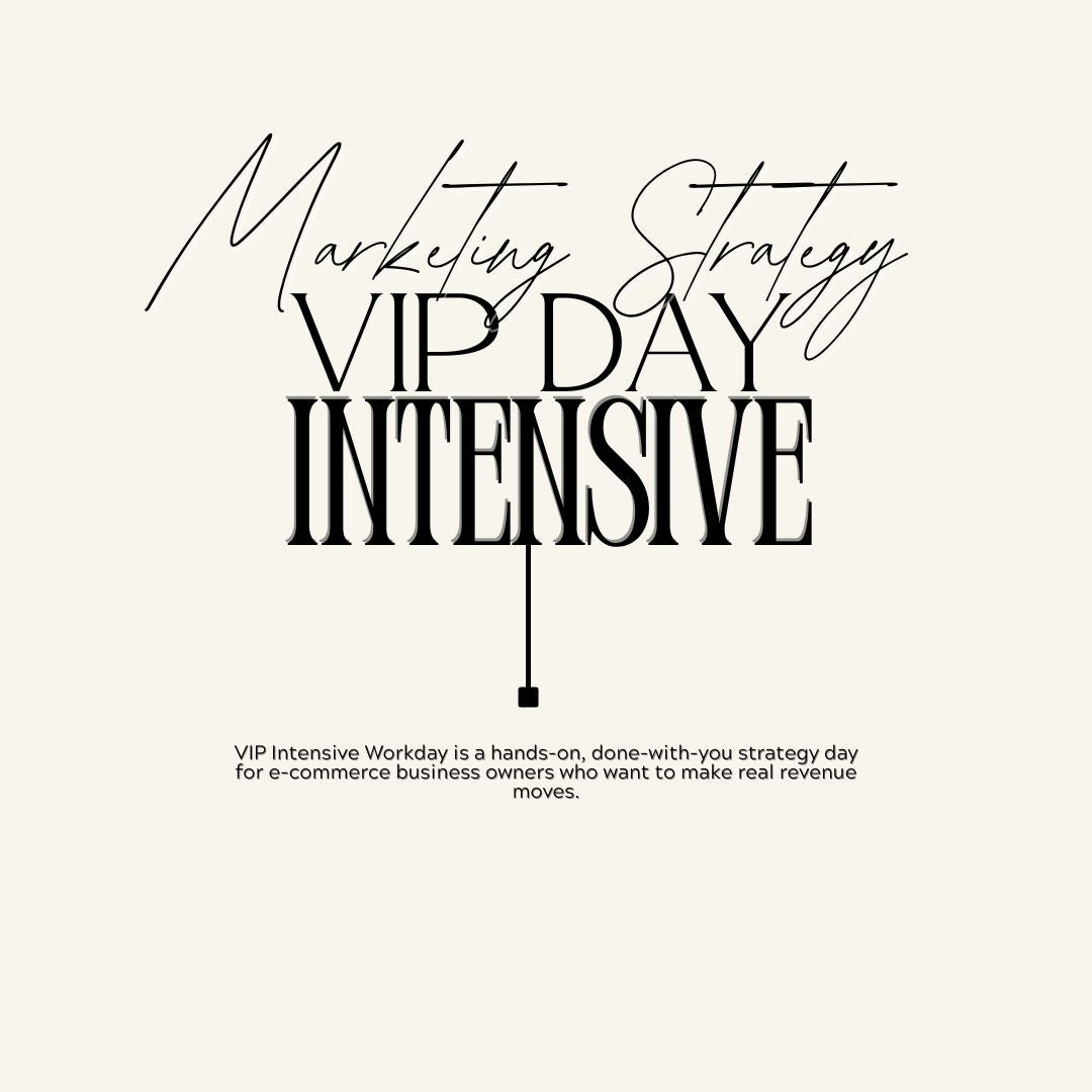 Marketing Strategy VIP Day