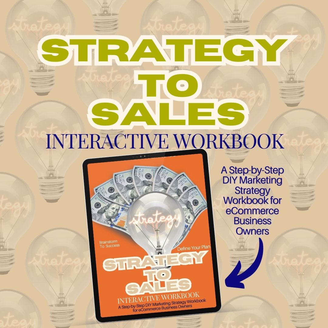 Strategy To Sales Workbook